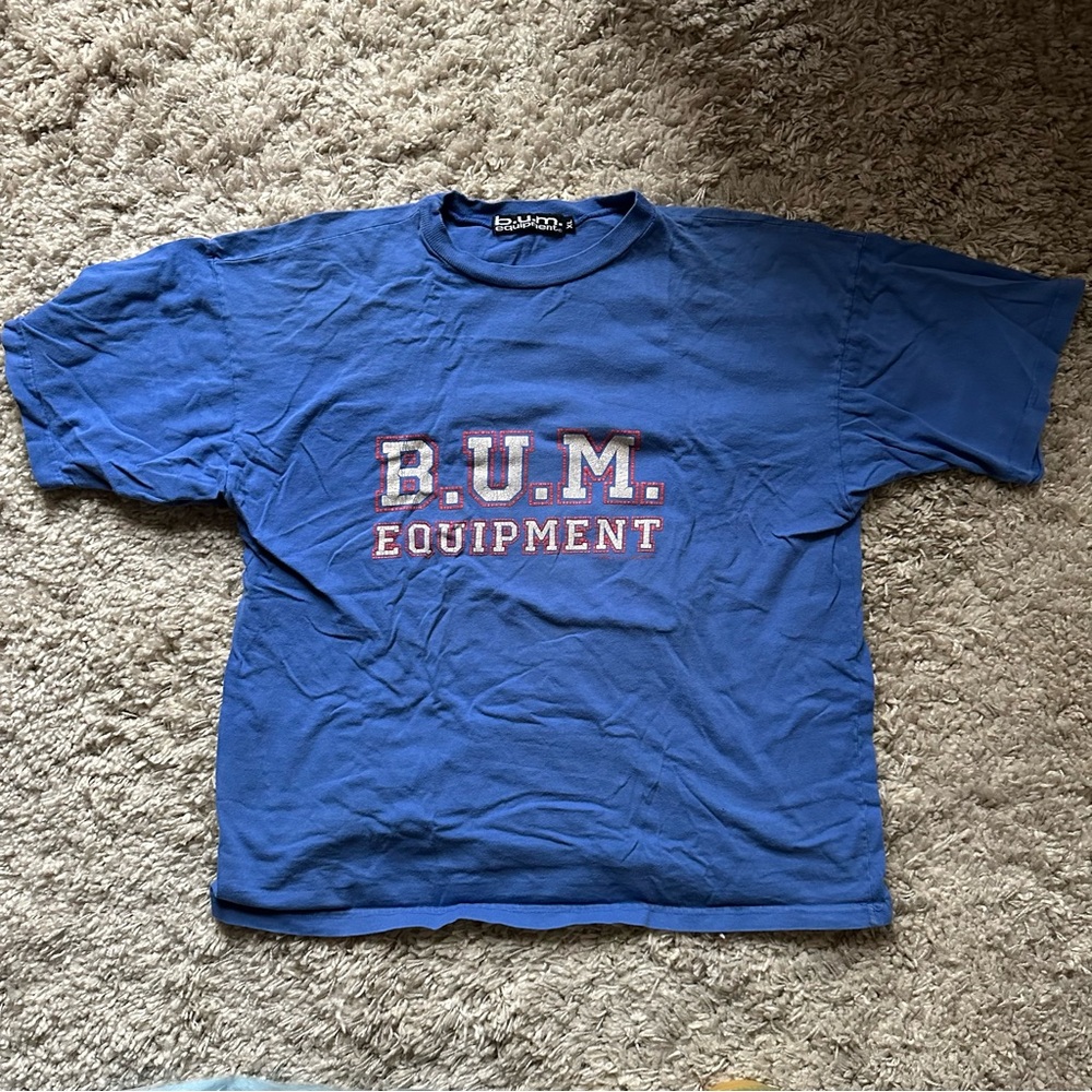 Vintage B.U.M. Equipment Blue T-Shirt